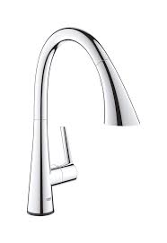 There are several videos online that show you how to repair the faucets, as well. Grohe 30219002 Zedra Touch Single Lever Kitchen Mixer Chrome Vieffetrade