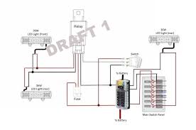 Led light wiring diagram with relay. Led Light Bar Wiring Help