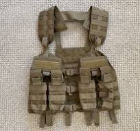 BDS Tactical V-Ops Split Front Chest Rig (Built 2 Order-Customize) Molle