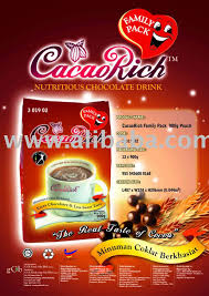 Chocolate and chocolate beverages manufacturer in pasir gudang, johor, malaysia. Cacao Rich Nutritious Chocolate Drink Products Malaysia Cacao Rich Nutritious Chocolate Drink Supplier