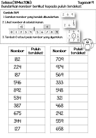 Pelbagai lembaran aktiviti menarik yang boleh membantu murid menguasai. Hasil Carian Imej Untuk Latihan Matematik Tahun 2 Math Preschool Worksheets Homeschool