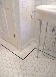 White Porcelain 2 Inch Hexagon Mosaic Tile On 12 X 12 Mesh Sheet Classic Bathroom Tile Vintage Bathroom Tile Classic Bathroom