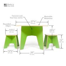 Modern Kids Table And Stools Modern Kids Table Diy Kids Table Modern Kids Furniture