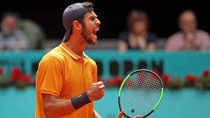Discover more posts about matteo berrettini. Matteo Berrettini Vs Karen Khachanov 13 06 2019 Preview Funny Gif Holi Special Laugh