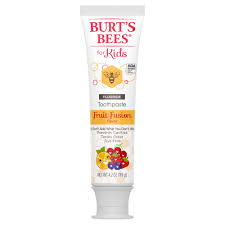 Burt S Bees Kids Fruit Fusion Fluoride Toothpaste 4 2oz Kids Toothpaste Toothpaste Fluoride Free