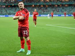 Liverpool look to cash in on utility man xherdan shaqiri after an impressive euro 2020 display. Xherdan Shaqiri At The Double As Switzerland Keep Euro 2020 Hopes Alive The Independent