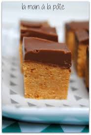 Carres Gourmands Au Beurre De Cacahuetes Et Chocolat La Main A La Pate Recette Beurre De Cacahuetes Gateaux Et Desserts Chocolat