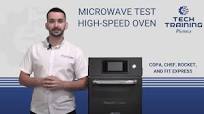 Microwave performance test - High-speed oven - Copa, Chef, Rocket, and FIT  Express