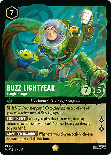 Lorcana Wilds Unknown Set 12 091_DLCS12_BuzzLightyear_JungleRanger_EN-150 -  MiceChat