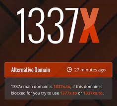 i've been accidentally using 1377x.to instead of 1337x to for months now :  r/Piracy