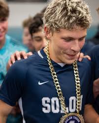 For most of the @soloncometsoccer game tonight, it was like watching a  bunch of guys trying to kick a ball through a brick wall. But with about  five minutes remaining, freshman Sohan