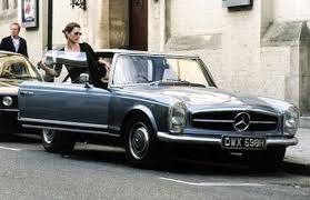 Kate Moss And Her Mercedes Pagoda Top Classic Mercedes Classic Cars Mercedes