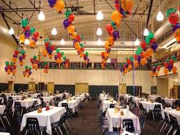 How To Decorate A Gym For A Party Wedding Table Decorations Diy Gym Wedding Reception Event Decor