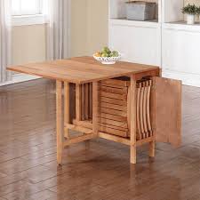 Linon Home Decor 5 Piece Space Saver Table And Chairs Set Small Dining Room Space Dining Room Small Space Saver Table