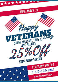 Speeches for veteran's day are common, but these five facts about veteran's day will gi. Veterans Day Customizable Flyers Templates