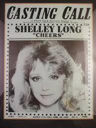 Vtg RARE 1986 Casting Call Flier Autographed Shelley Long Cheers Framed
