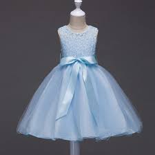 35 9 Cheap Toddler Blue Lace Flower Girl Dress With Sash Qx L098 Gemgrace Com Flower Girl Dresses Blue Flower Girl Dresses Flower Girl Dress Lace