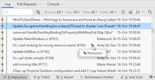 タグを使用して特定の Git コミットをマークする Jetbrains Rider