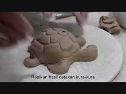 Jual cetakan gipsum dn cetakan celengan. Membuat Keramik Dengan Teknik Cetak Mencetak Kura Kura Cast A Clay Turtle Figurine Youtube