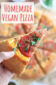 Homemade Vegan Pizza Recipe Vegan Pizza Vegan Pies Recipes Vegan Dinner Recipes