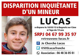 Les parents de lucas tronche témoignent après 5 ans sans nouvelle. Assistance Et Recherche De Personnes Disparues