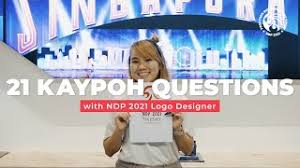 The ndp 2021 logo was conceptualised by nanyang polytechnic student tan yun xin, and further developed into the brand direction and identity by black design pte ltd. 21 Kaypoh Questions With Ndp 2021 Logo Designer Youtube