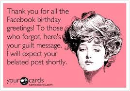 Facebook Birthday Thank You Meme Birthday Funny Make Me Laugh Ecards Funny