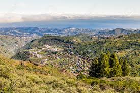 Cruz de tejeda, related objects. Tejeda Village From Cruz De Tejeda Viewpoint Tejeda Gran Canaria Canary Islands Spain Stock Photo Picture And Royalty Free Image Image 58488253