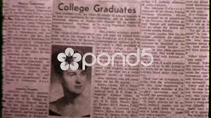 Norb is thinking about ways to answer the question of what to do after graduation. Vintage Newspaper Stock Footage Royalty Free Stock Videos Page 2