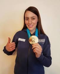 This is the 10m air pistol final line up. Anna Korakaki Anna Korakaki Wins Another Medal Ellines Com
