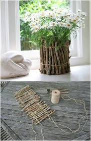 25 Cheap And Easy Home Decor Projects From Sticks And Twigs These Home Decor Crafts Are So Easy To Make You Can Branches Diy Diy Home Decor Projects Easy Diy
