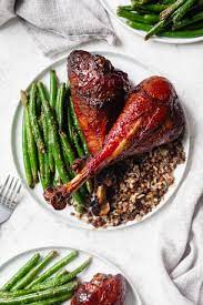 How To Cook Smoked Turkey Legs | Rosalynn Daniels