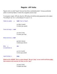Spanish Ar Verb Intro Sentences Pronouns Practical Useful Verb Sentences Pronoun