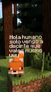 Fondo De Minecraft Zorro In 2020 Minecraft Wallpaper Jenga Minecraft snowy forest phone wallpapers. pinterest