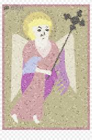 Book of kells cross stitch patterns free. St Matthew Book Of Kells Stained Glass Cross Stitch Clipart 2052100 Pikpng