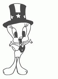 Swimming, camping, picnics, ice cream, going to the beach. Tweety Coloring Pages