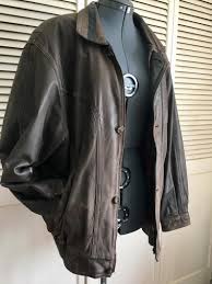 Vintage Motorcycle Jacket Brown Leather Jacket Biker Moto Coat Etsy Womens Black Leather Jacket Leather Jackets Women Vintage Leather Motorcycle Jacket