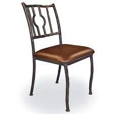 Barkley dining chair a solid wrought iron frame with ergonomically correct backrest and stylish lines give the barkley a rich comfortable feel. Pin On Wrought Iron Dining Chairs