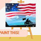 Artvana Paint & Sip Class at Bertoglios Pizza