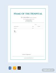 Carrying out of medical order: How To Make A Blank Prescription 10 Templates To Download Free Premium Templates