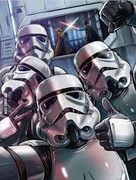The Only Time A Stormtrooper Ever Got A Good Shot Star Wars Pictures Star Wars Art Star Wars Humor