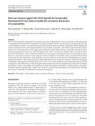 What if you need to search later for one of the more diverse pronunciations of a phrase? Pdf How Can Science Support The 2030 Agenda For Sustainable Development Four Tasks To Tackle The Normative Dimension Of Sustainability