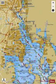 Providence R And Head Of Narragansett Bay Ri Marine Chart