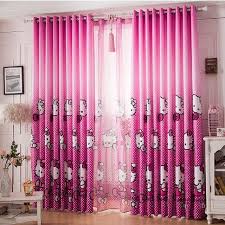 Kiz Cocuk Odasi Perde Modelleri Hello Kitty Perde Hello Kitty Kizlar