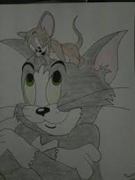 tom and jerry colored pencils cizimler cizim