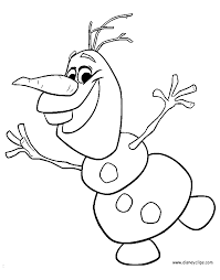 Olaf Coloring Pages Coloring Home