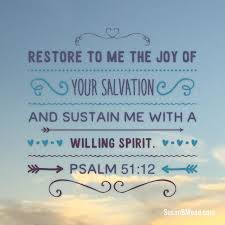 Typorama Psalm 51 12 Biblical Verses Inspirational Words
