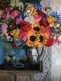 P S Gordon Fine Art New York City Artist Rose Painting Art New Art