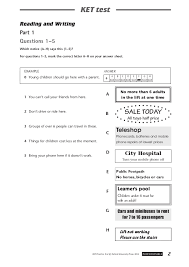 Cambridge Ket Exam Sample Papers Pdf Fasrlens