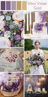 Purple Wedding Color Ideas With Romantic Vltra Violet And Gold Wedding Colors Purple Purple Wedding Theme Wedding Color Schemes Purple